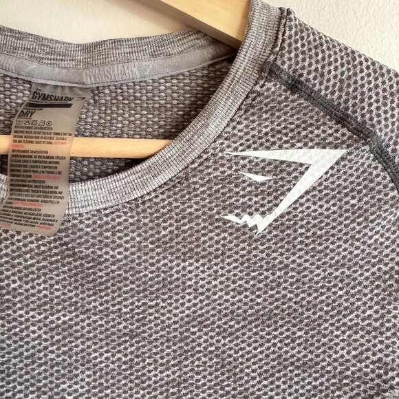 Gymshark OG Phantom Seamless Tee Size Gray Size Large - Picture 3 of 4